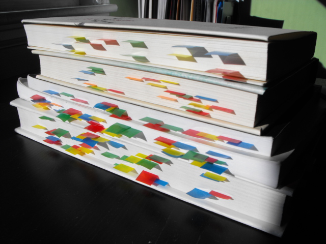 Sticky Tabs in Books